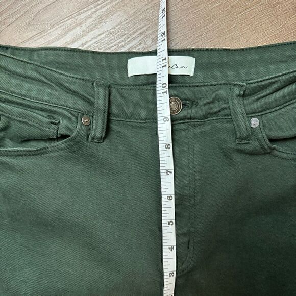 KanCan || Gia High Rise Skinny Jean Hunter Green - Picture 6 of 11